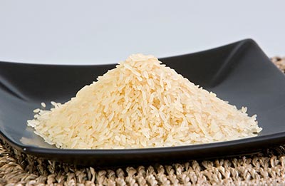 arroz vaporizado